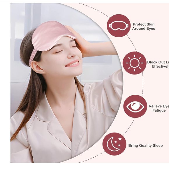 ARIEL Silk Sleep Mask and Under-Eye Care
